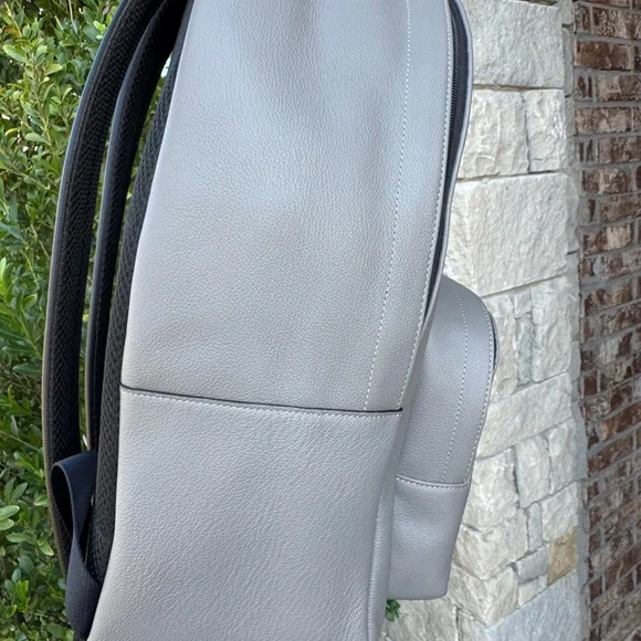 ❌SOLD ❌NWOT Men’s Coach Gray and Blue Backpack - Picture 5 of 15